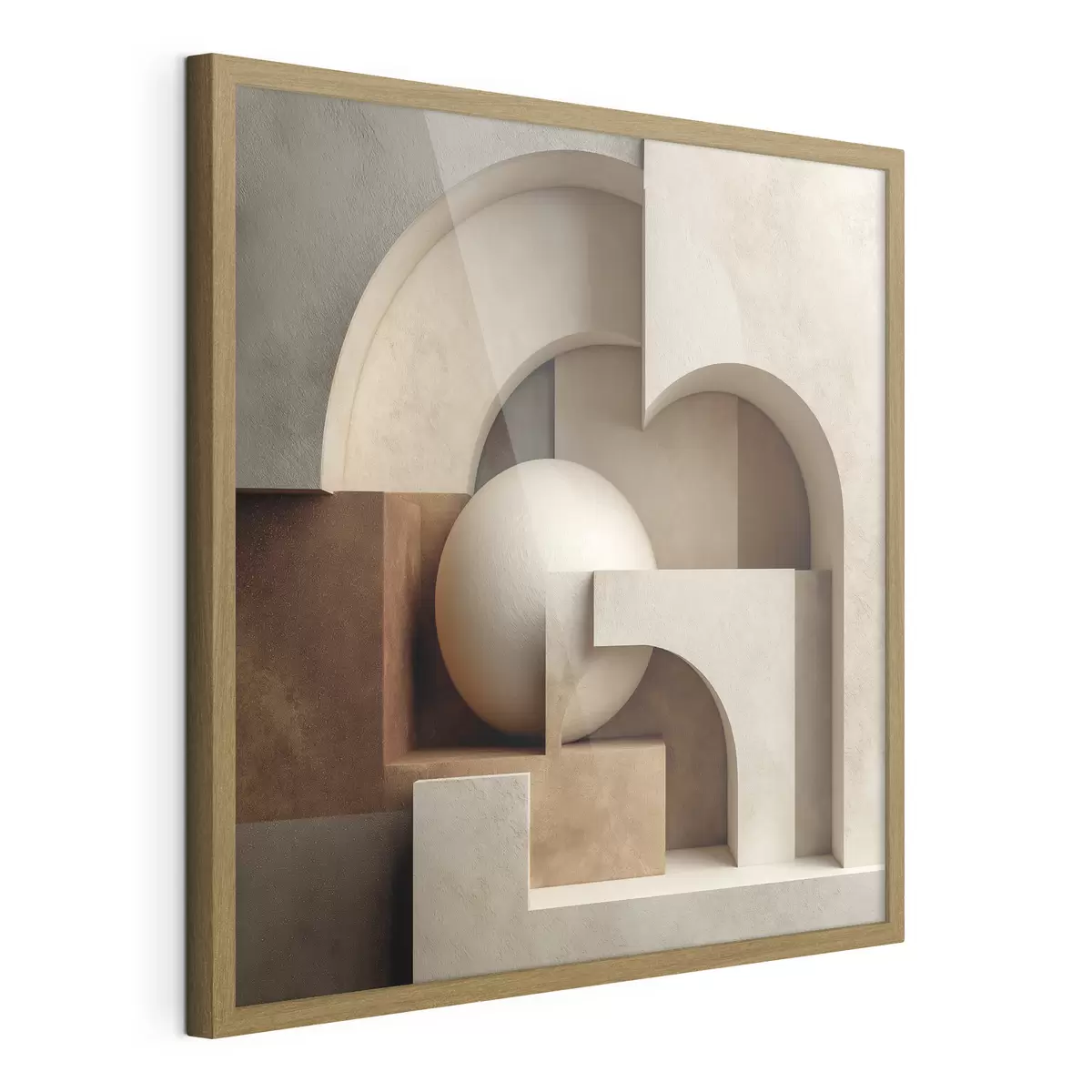 Poster Flache abstrakte Komposition f50067