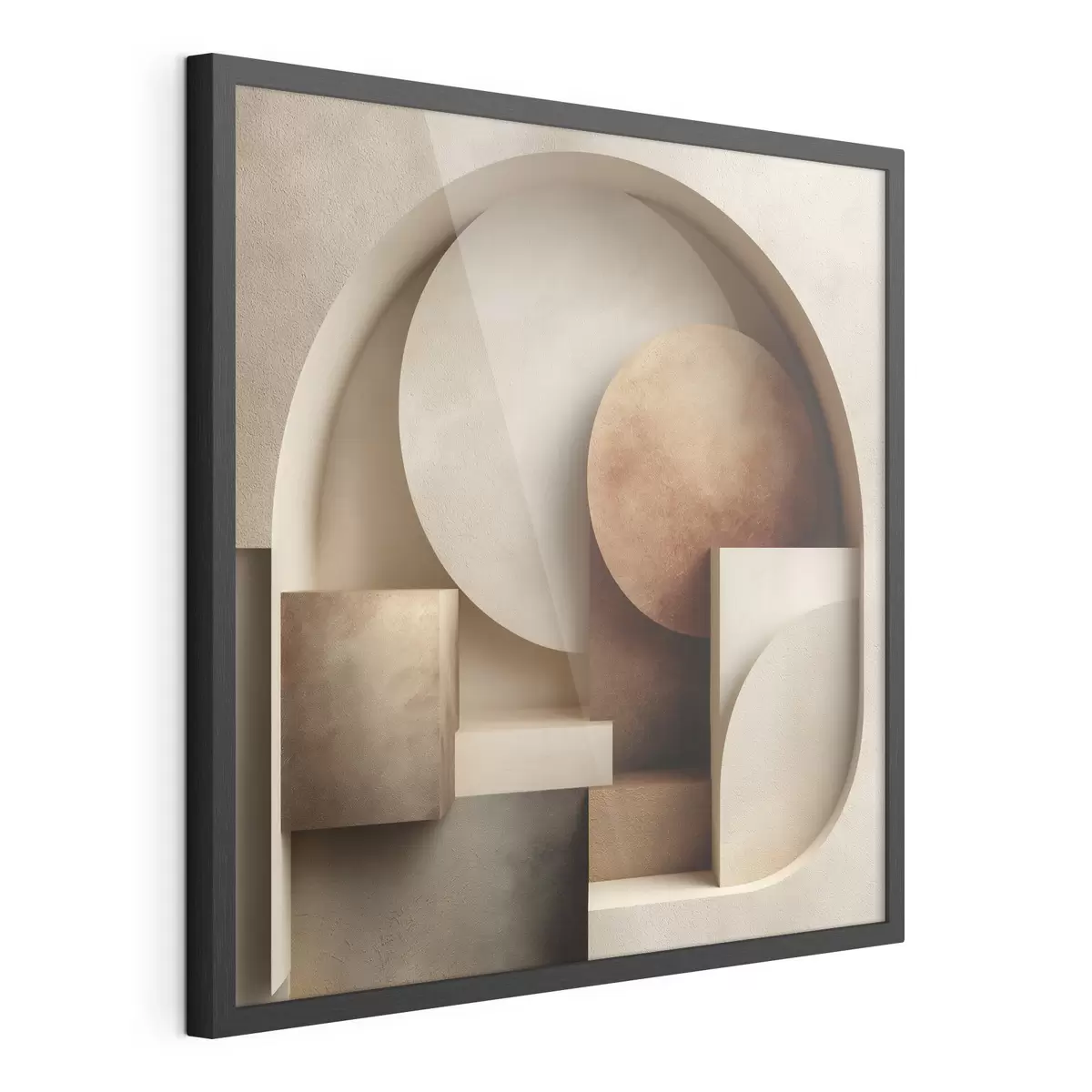 Poster Flache abstrakte Komposition f50068