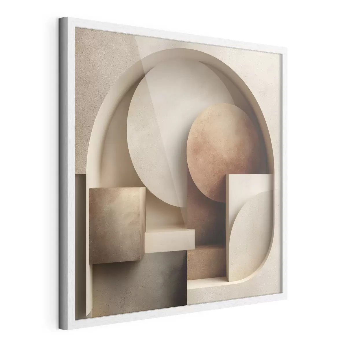 Poster Flache abstrakte Komposition f50068