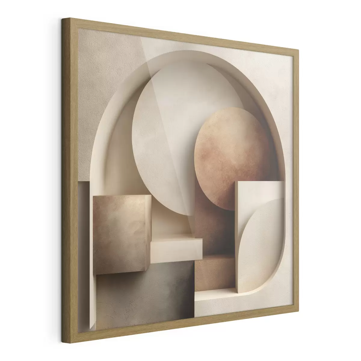 Poster Flache abstrakte Komposition f50068