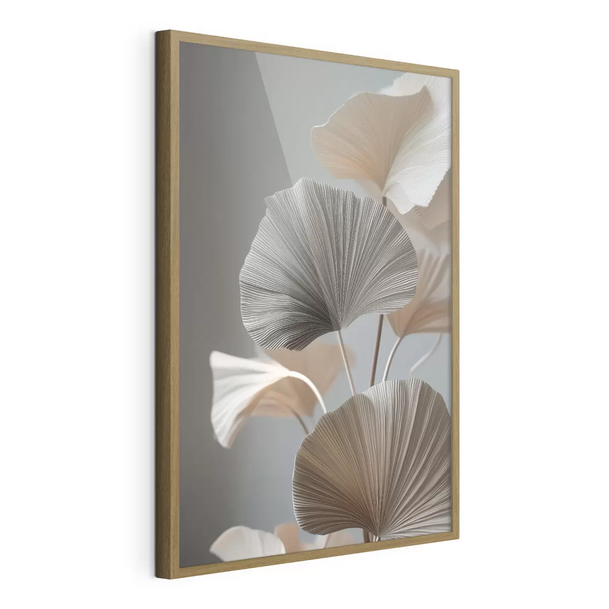 Poster Zierblätter in Fächerform f49971