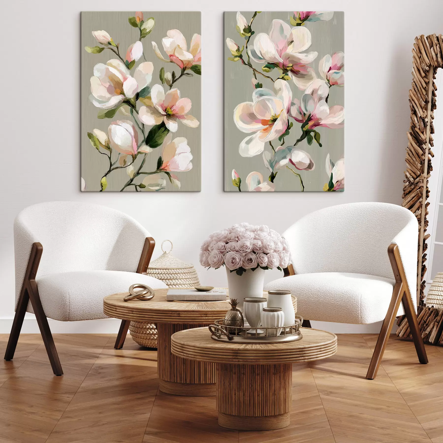 Fototapete Blühende Magnolie m30800