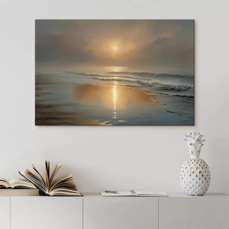 Fototapete Sonnenaufgang über dem Meer s50114