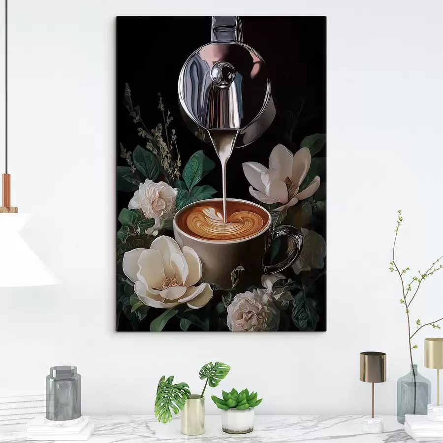 Fototapete Kaffee-Stillleben s50123