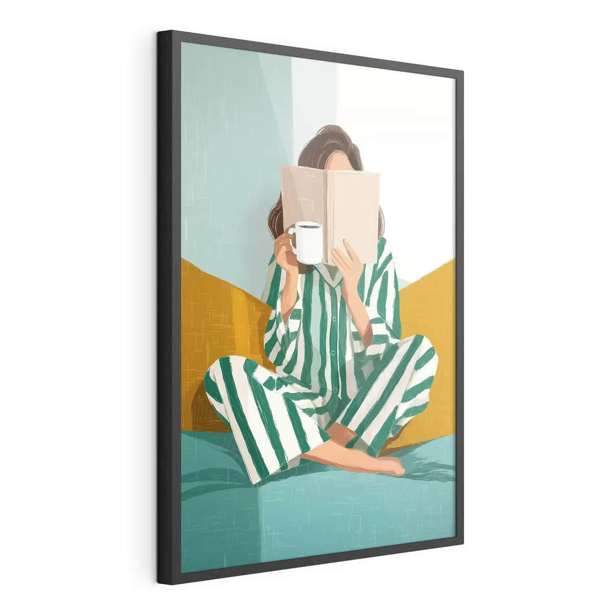 Poster Gemütliches Lesen f50091