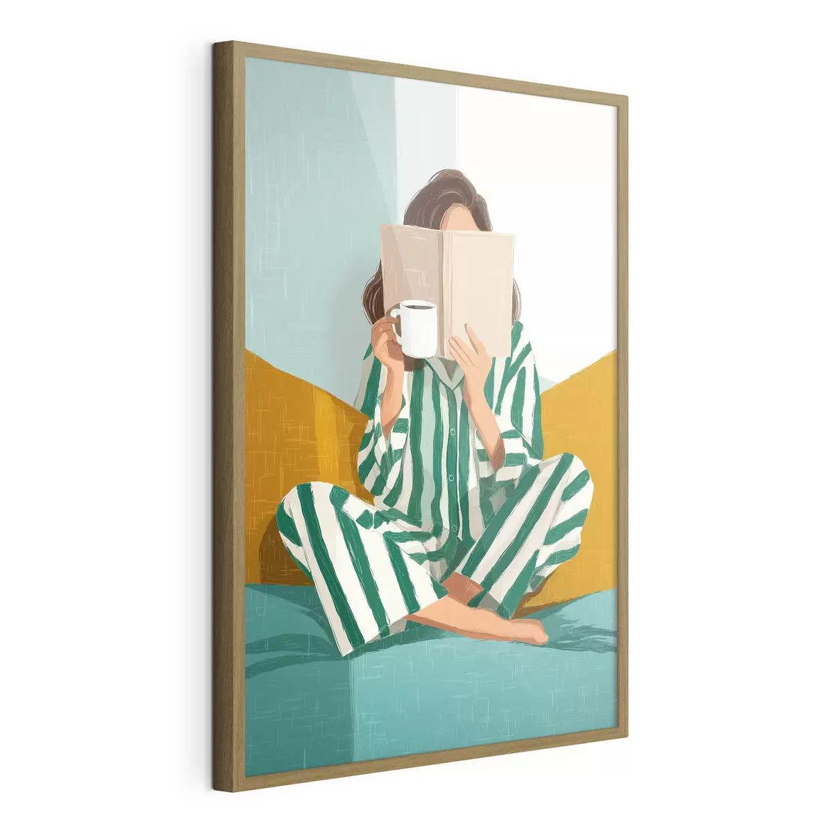 Poster Gemütliches Lesen f50091
