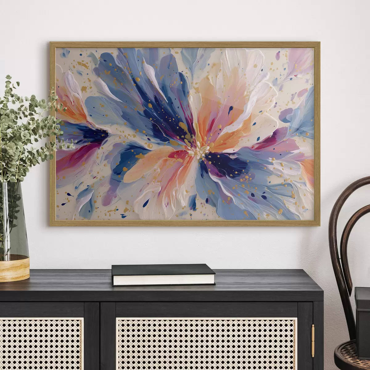 Poster Ausdrucksstarke Blüte f50094