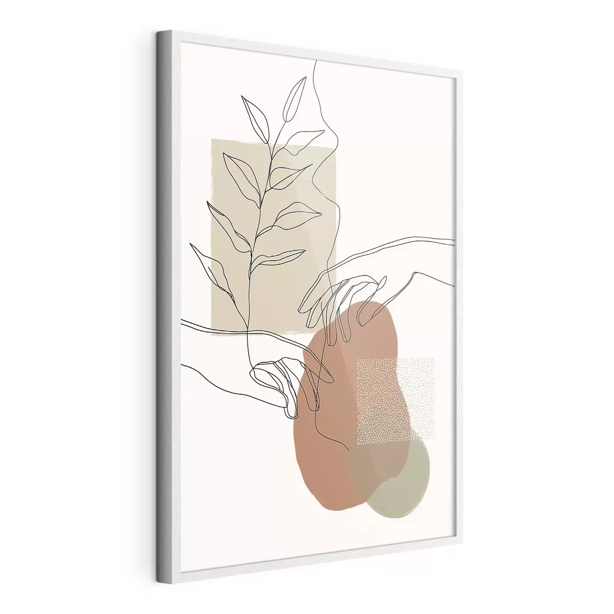 Poster Harmonie der Linien f50107