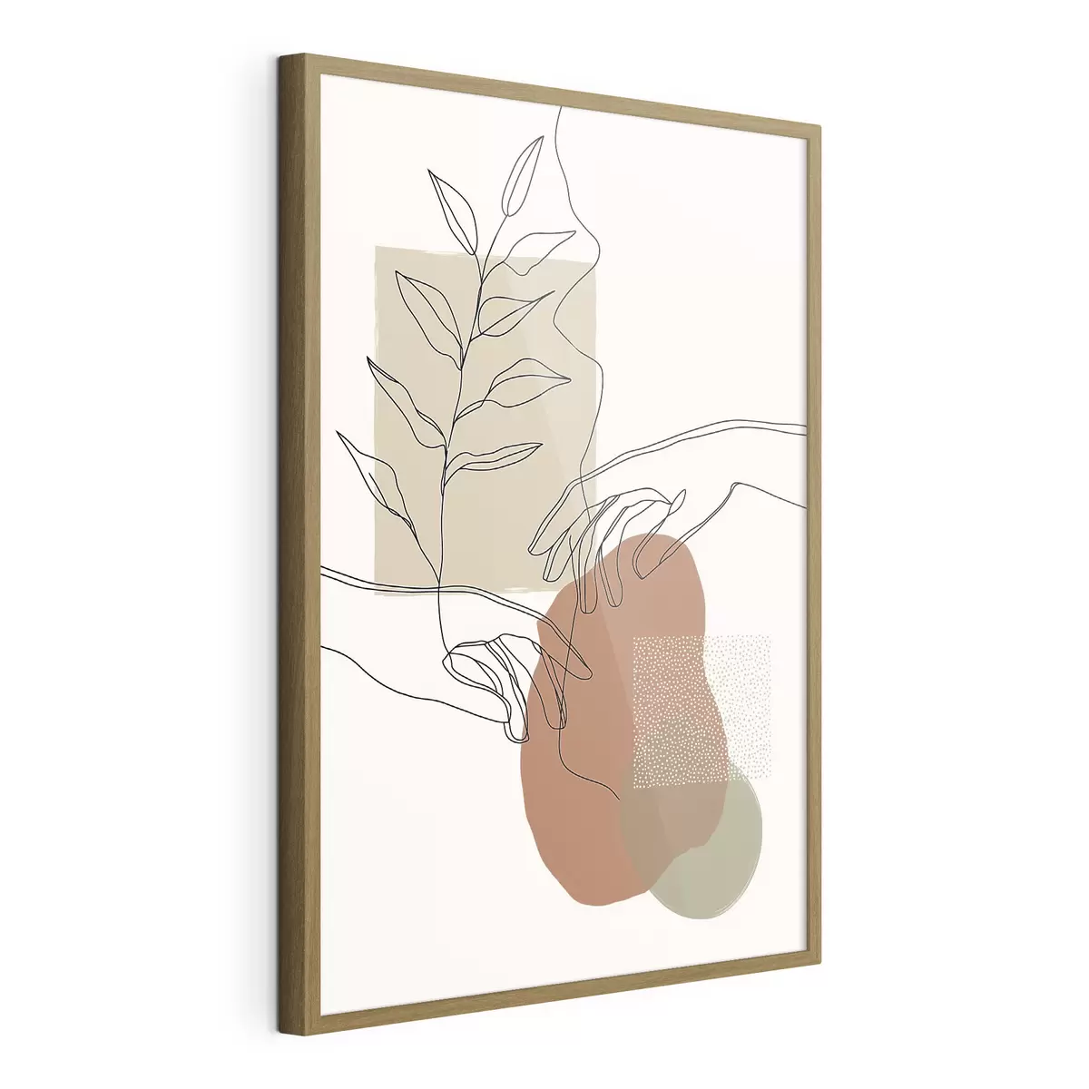 Poster Harmonie der Linien f50107