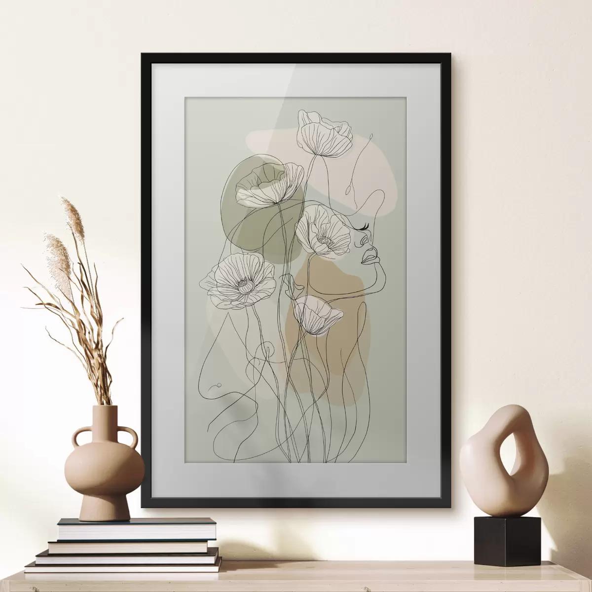 Poster Frau und Liebkosung f50109