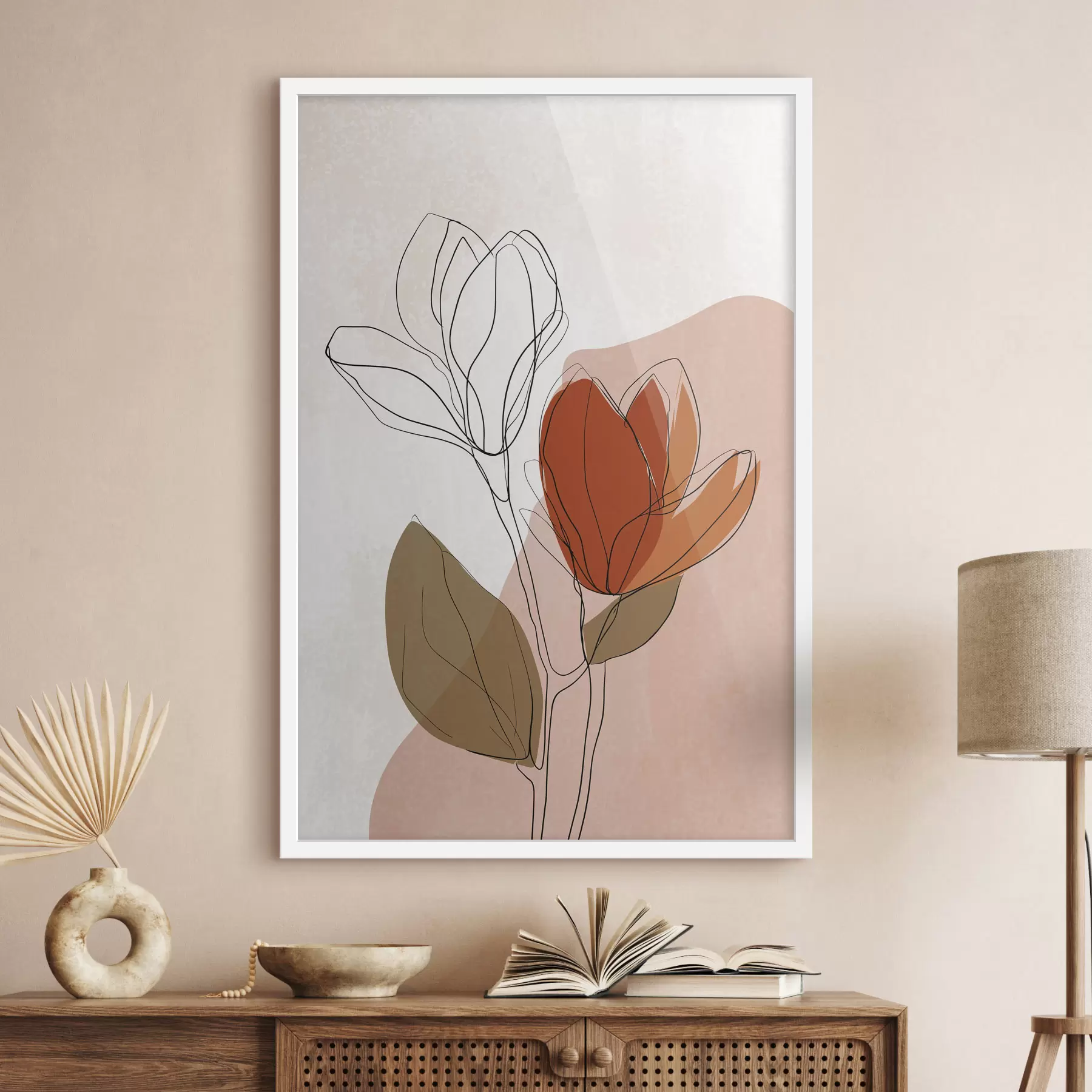 Fototapete Botanische Studie f50110