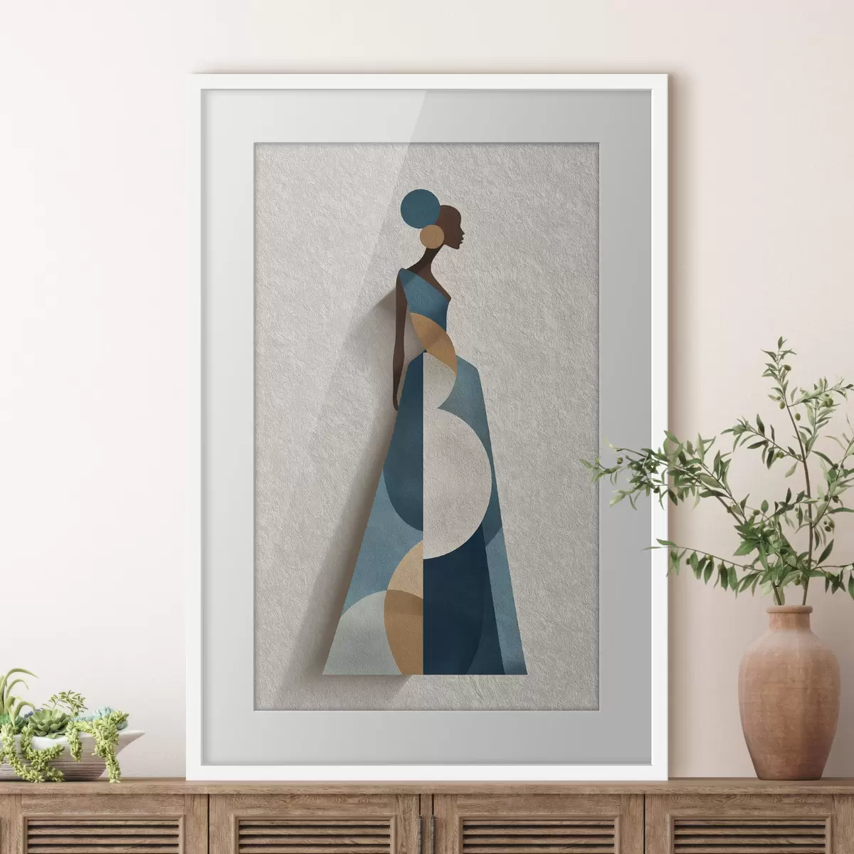 Poster Geometrie der Eleganz f50118