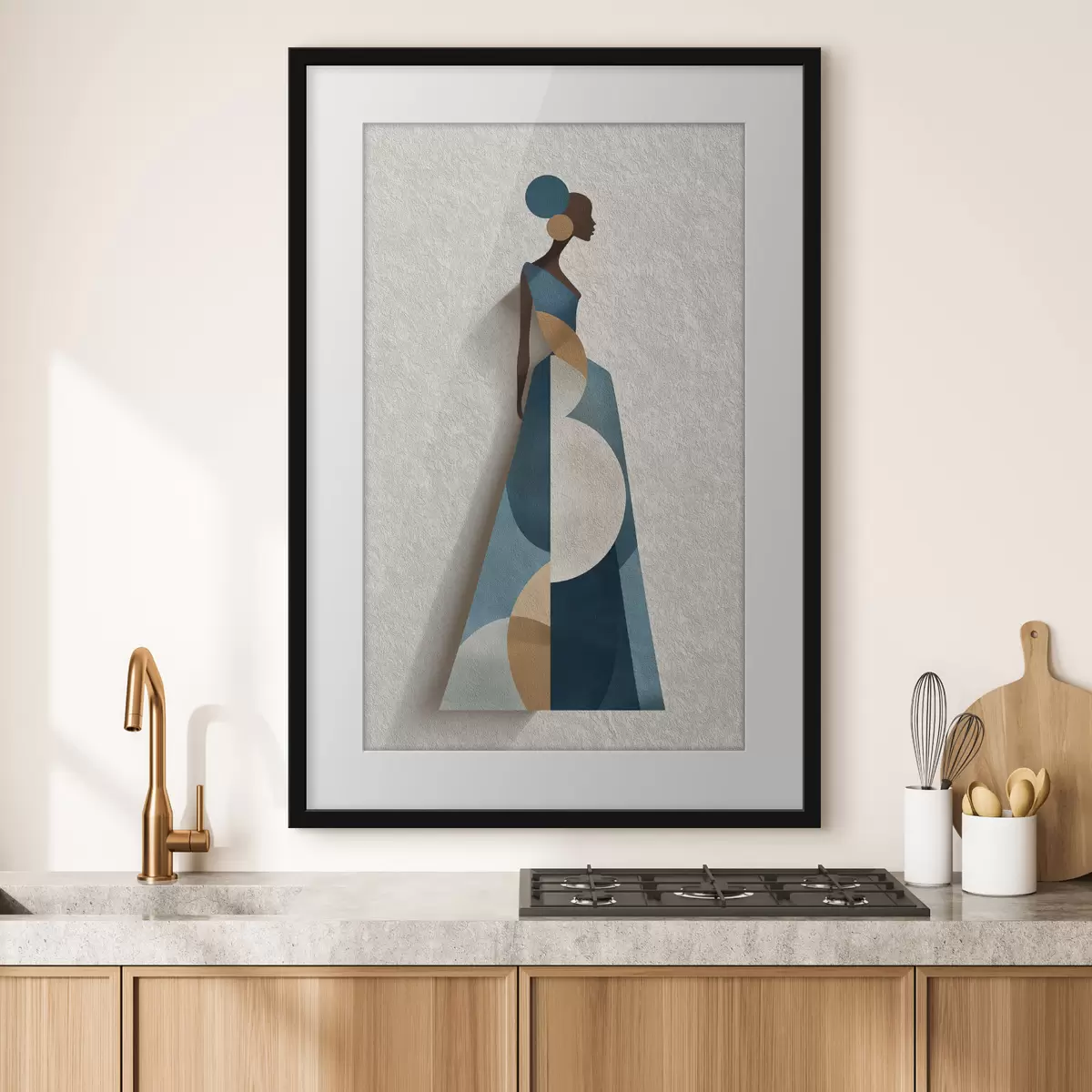 Poster Geometrie der Eleganz f50118