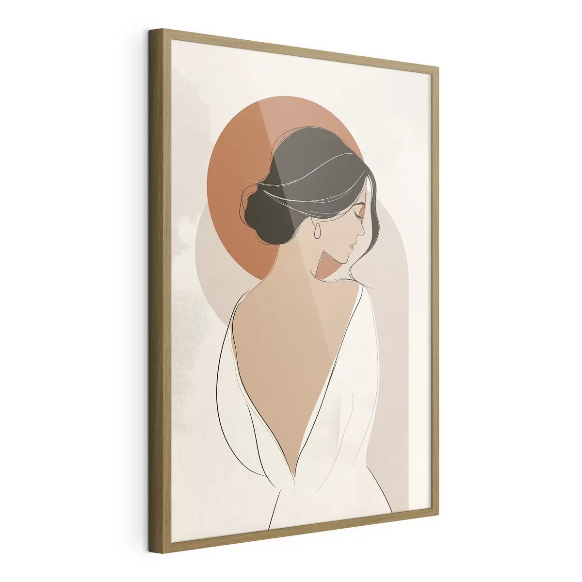 Poster Frau und Anmut f50121