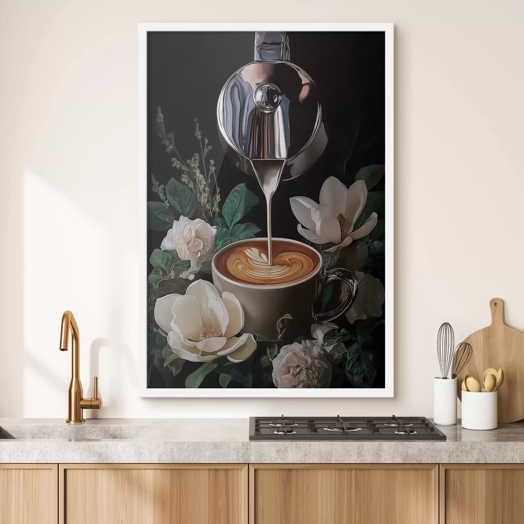 Fototapete Kaffee-Stillleben f50123