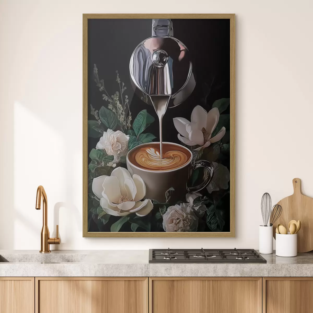 Poster Kaffee-Stillleben f50123