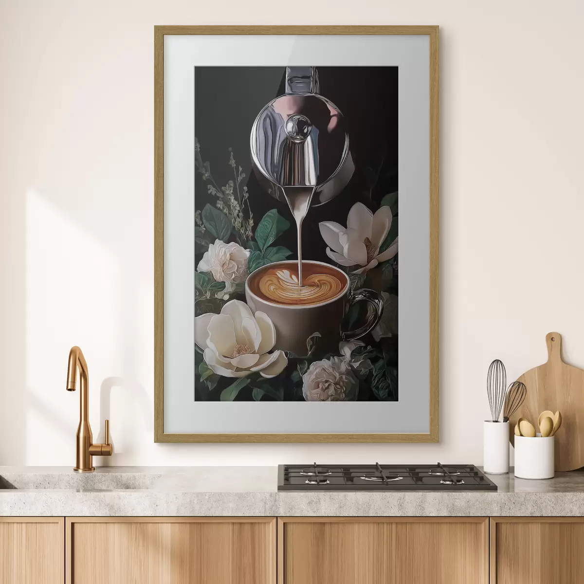 Poster Kaffee-Stillleben f50123