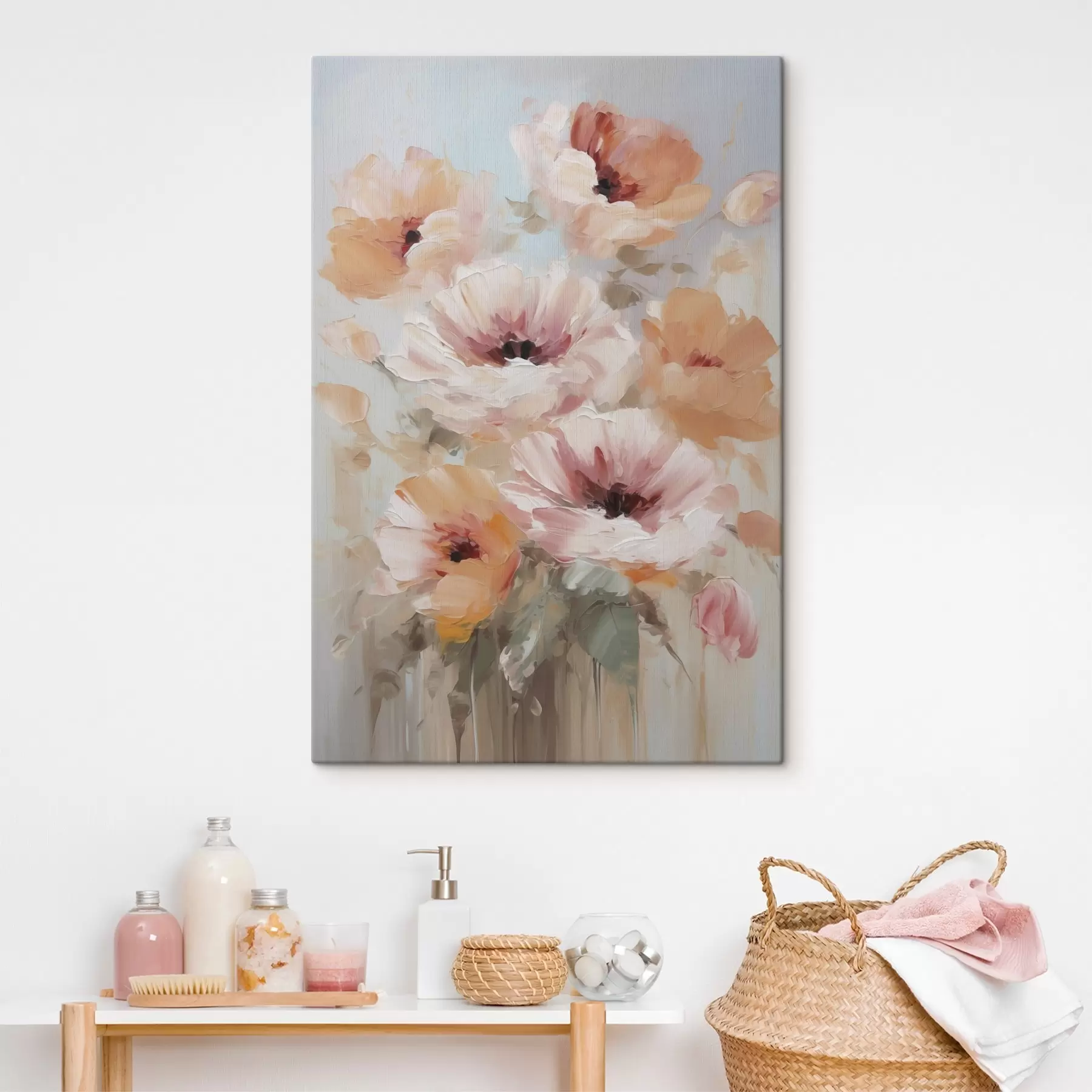 Fototapete Blumen, Imitationsgemälde s50141