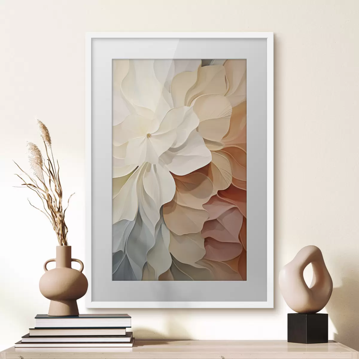 Poster Blütenblätter und Atem f50136