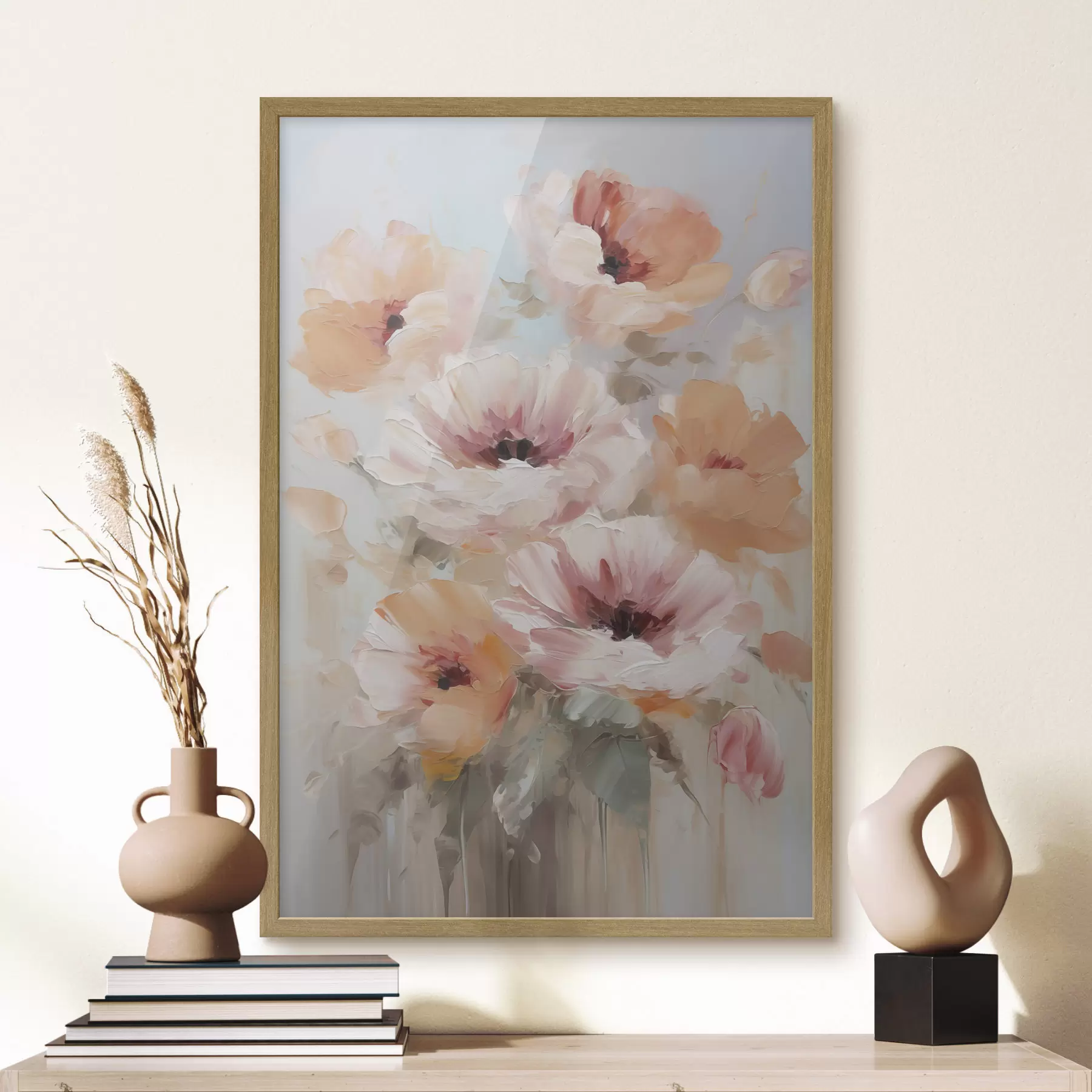 Fototapete Blumen, Imitationsgemälde f50141