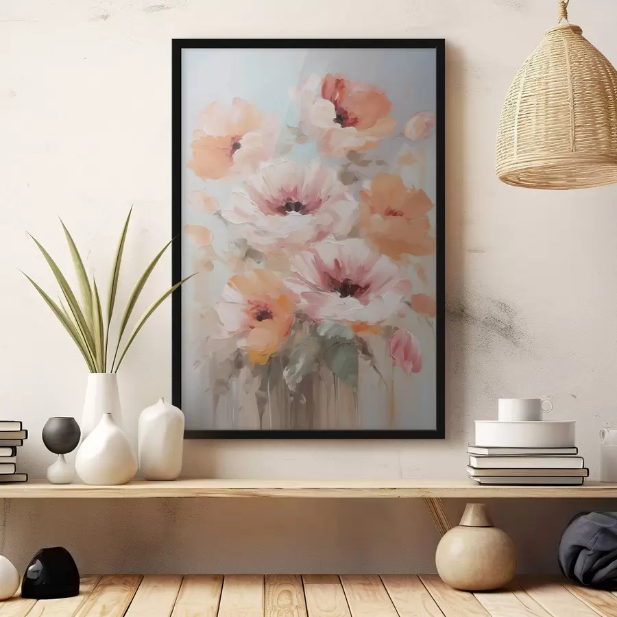 Fototapete Blumen, Imitationsgemälde f50141