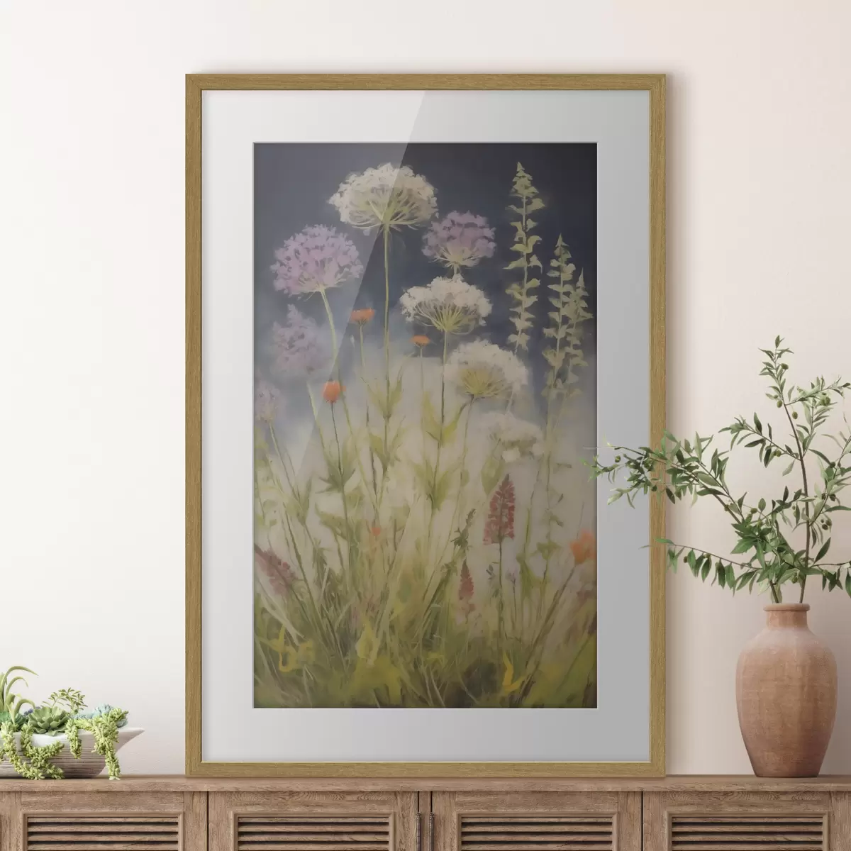Poster Gräser und Liebe f50143