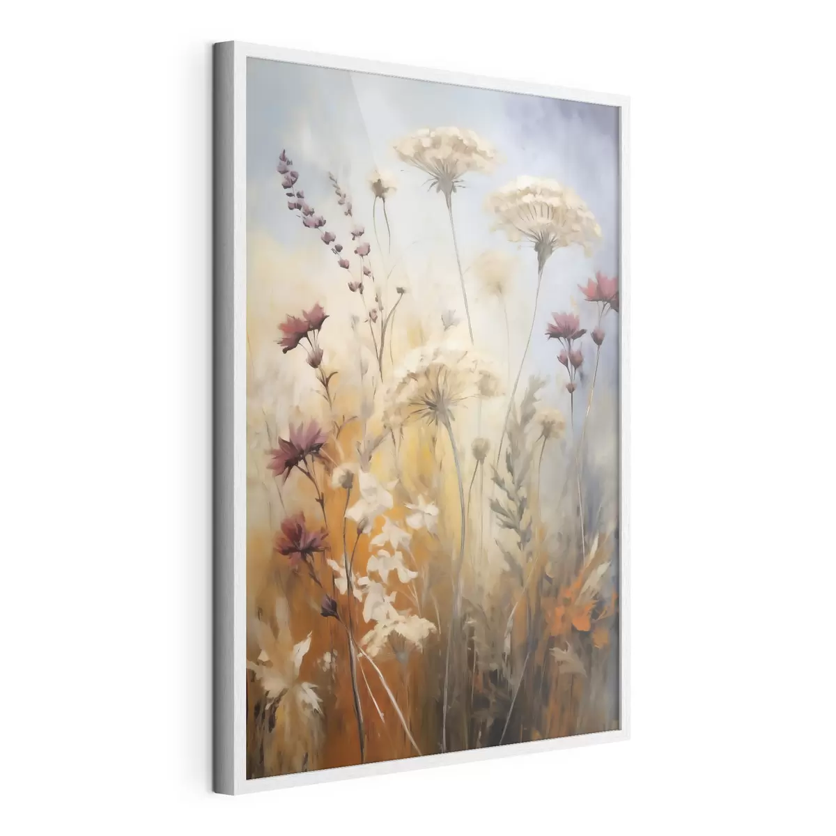 Poster Wiesenblumen im Bernsteindunst f50144