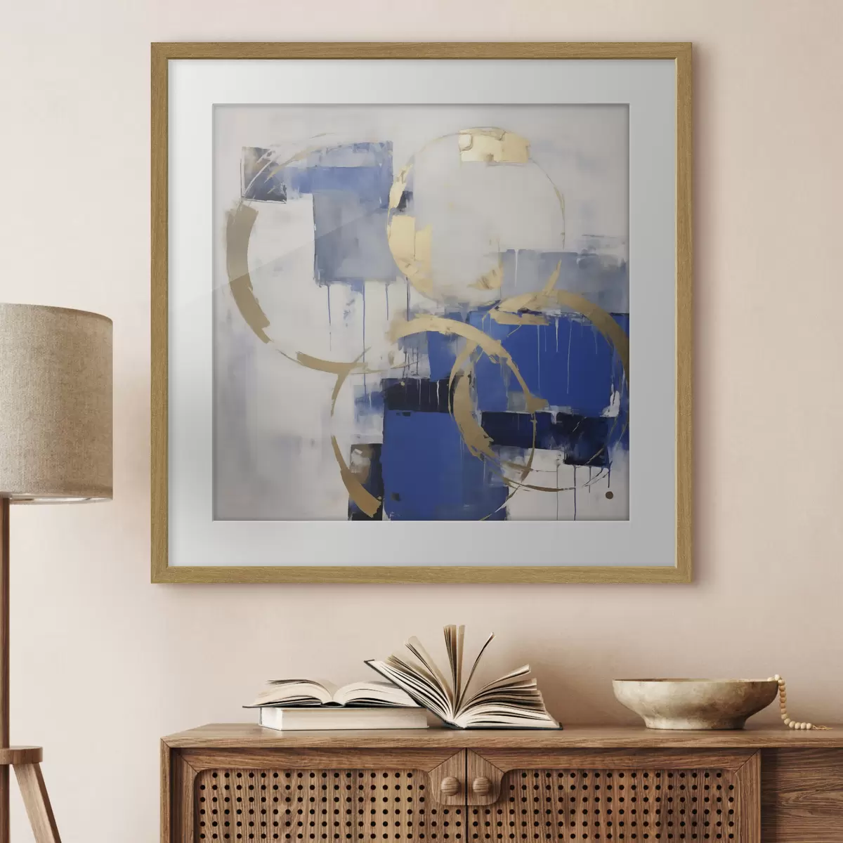 Poster Kreise und Funke f50149