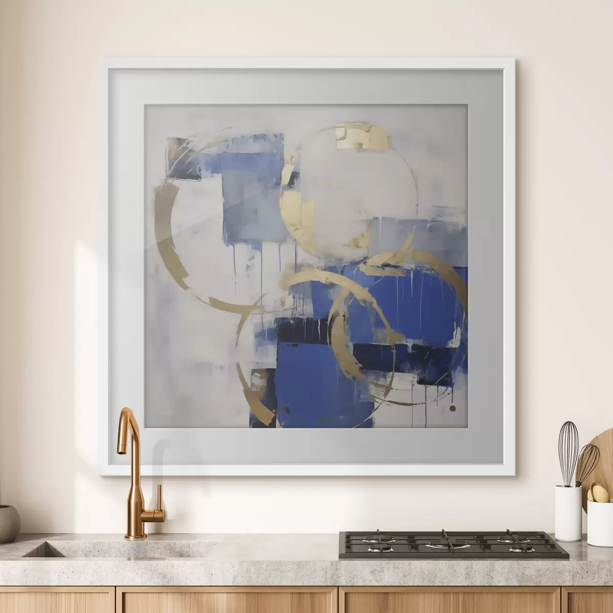 Poster Kreise und Funke f50149