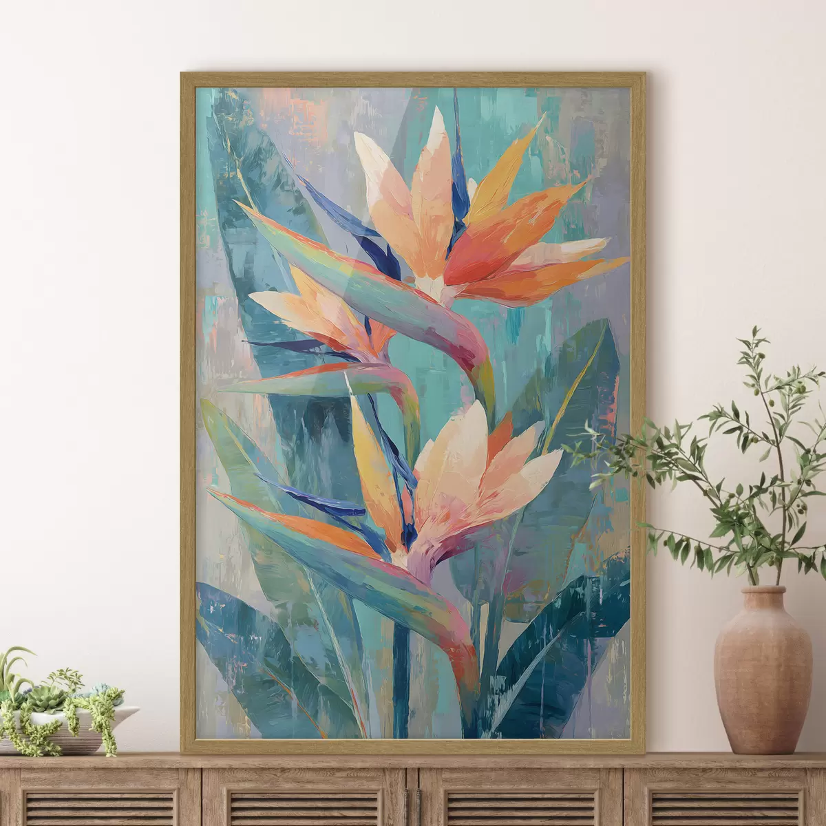 Poster Leuchten und Sanftheit f50151