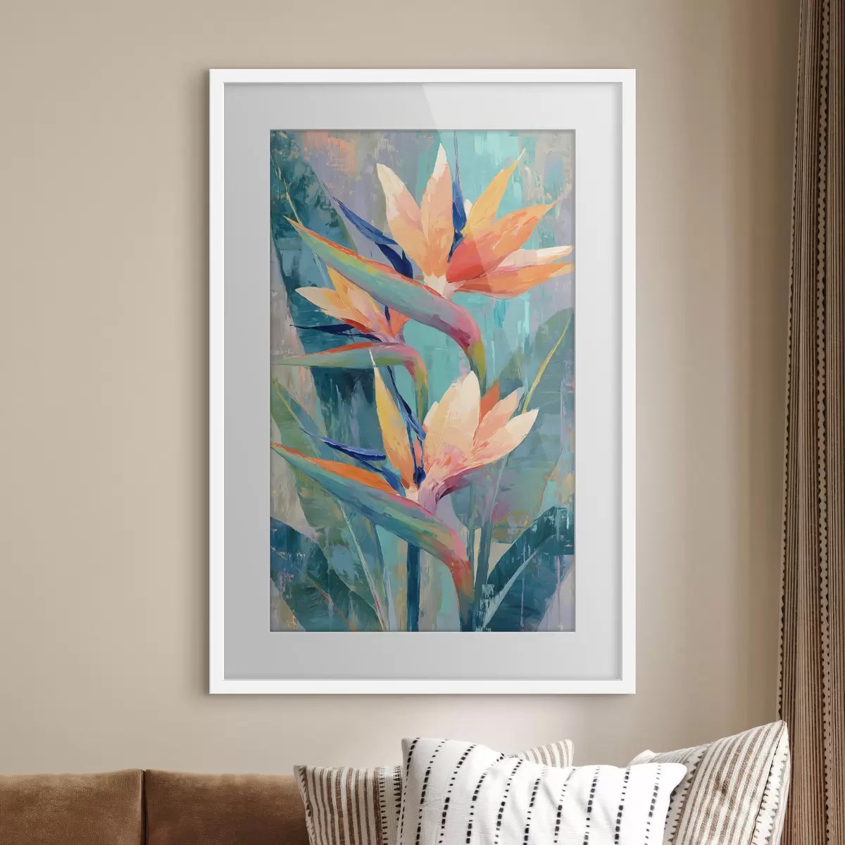 Poster Leuchten und Sanftheit f50151