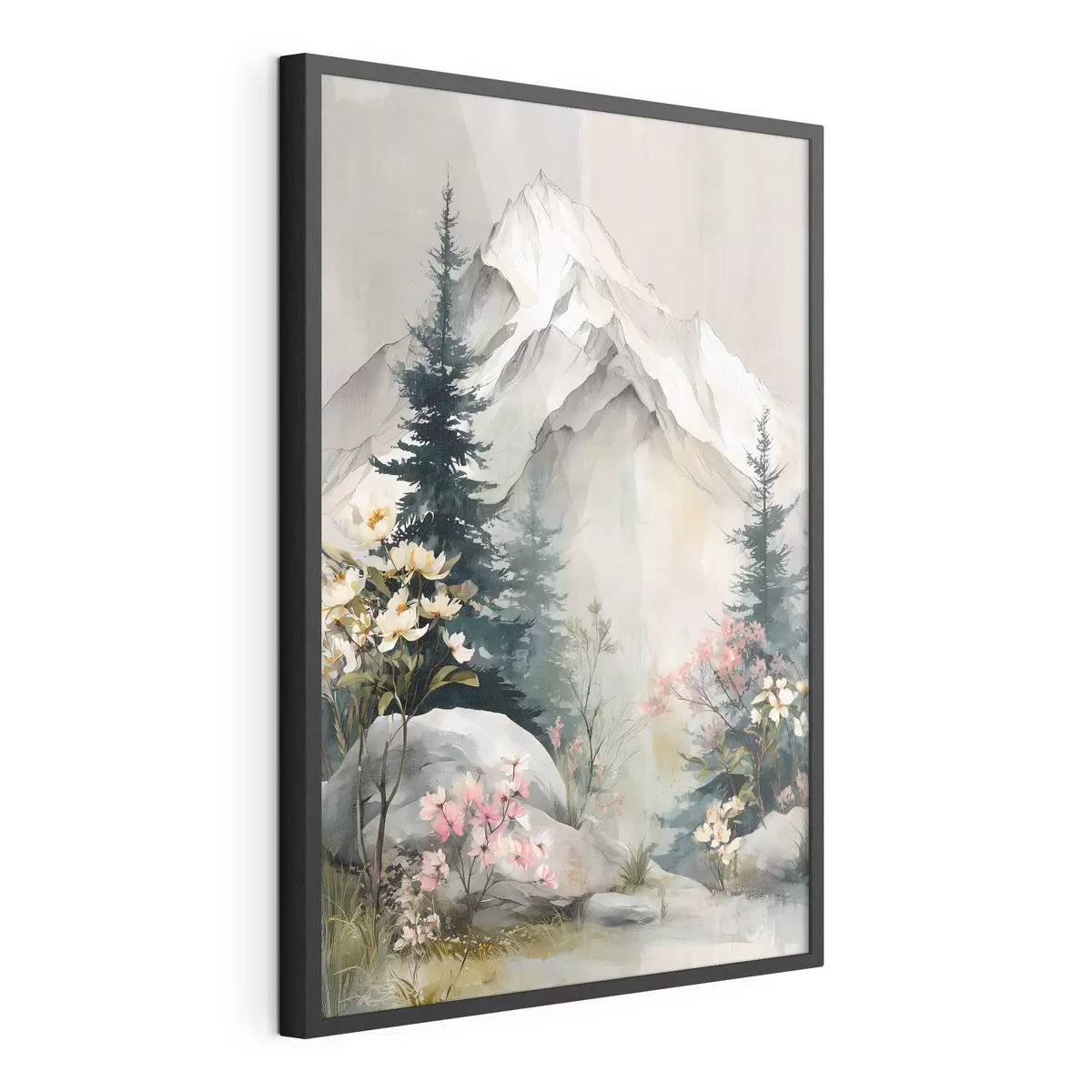 Poster Wald und Farben f50152