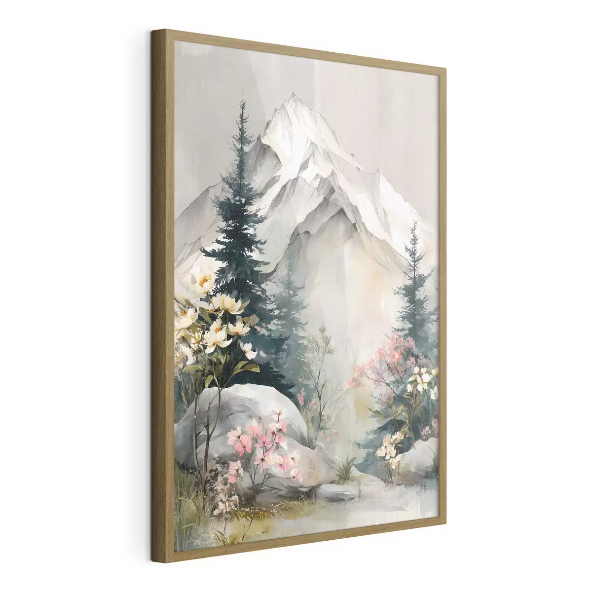 Poster Wald und Farben f50152