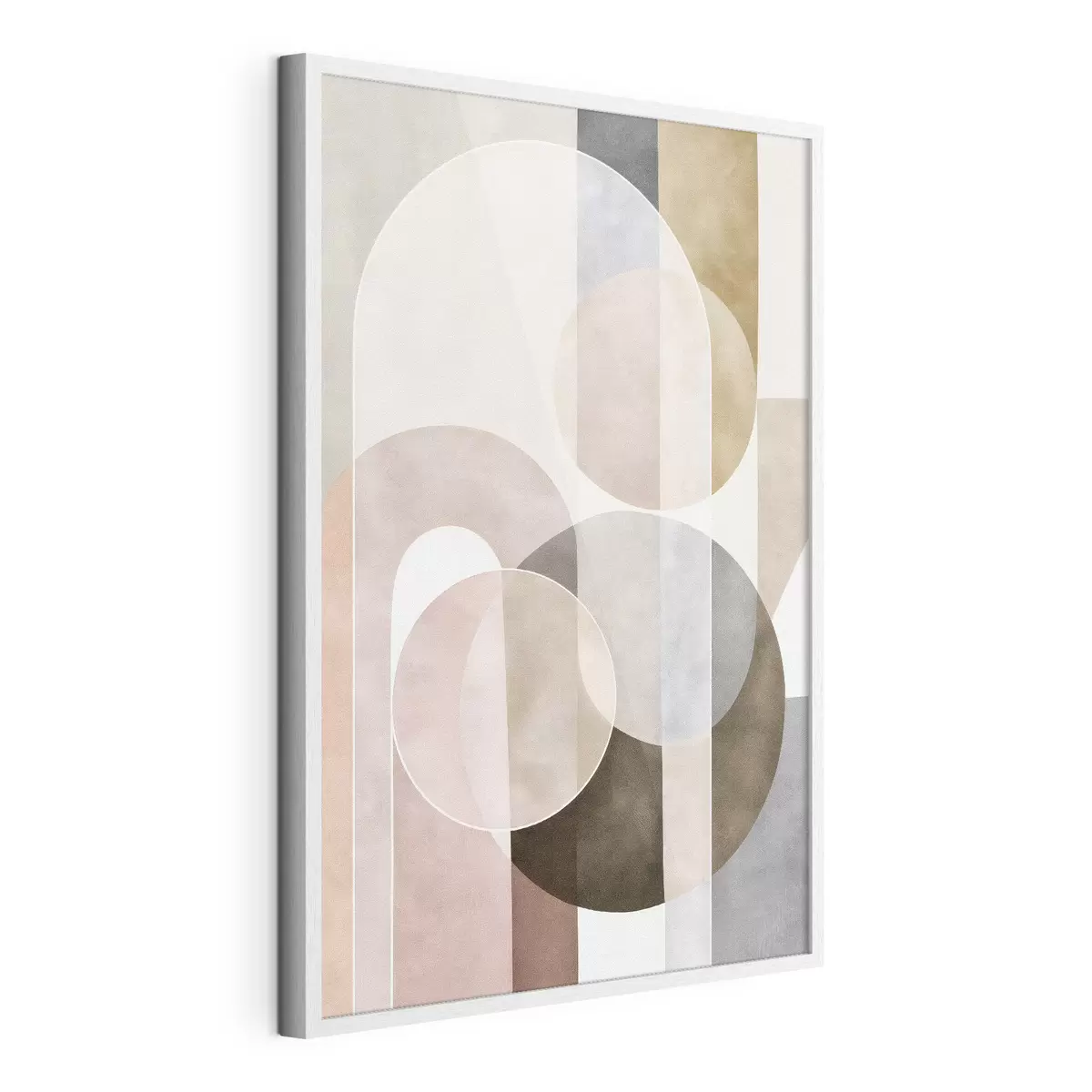 Poster Kreise und Kontrast f50157
