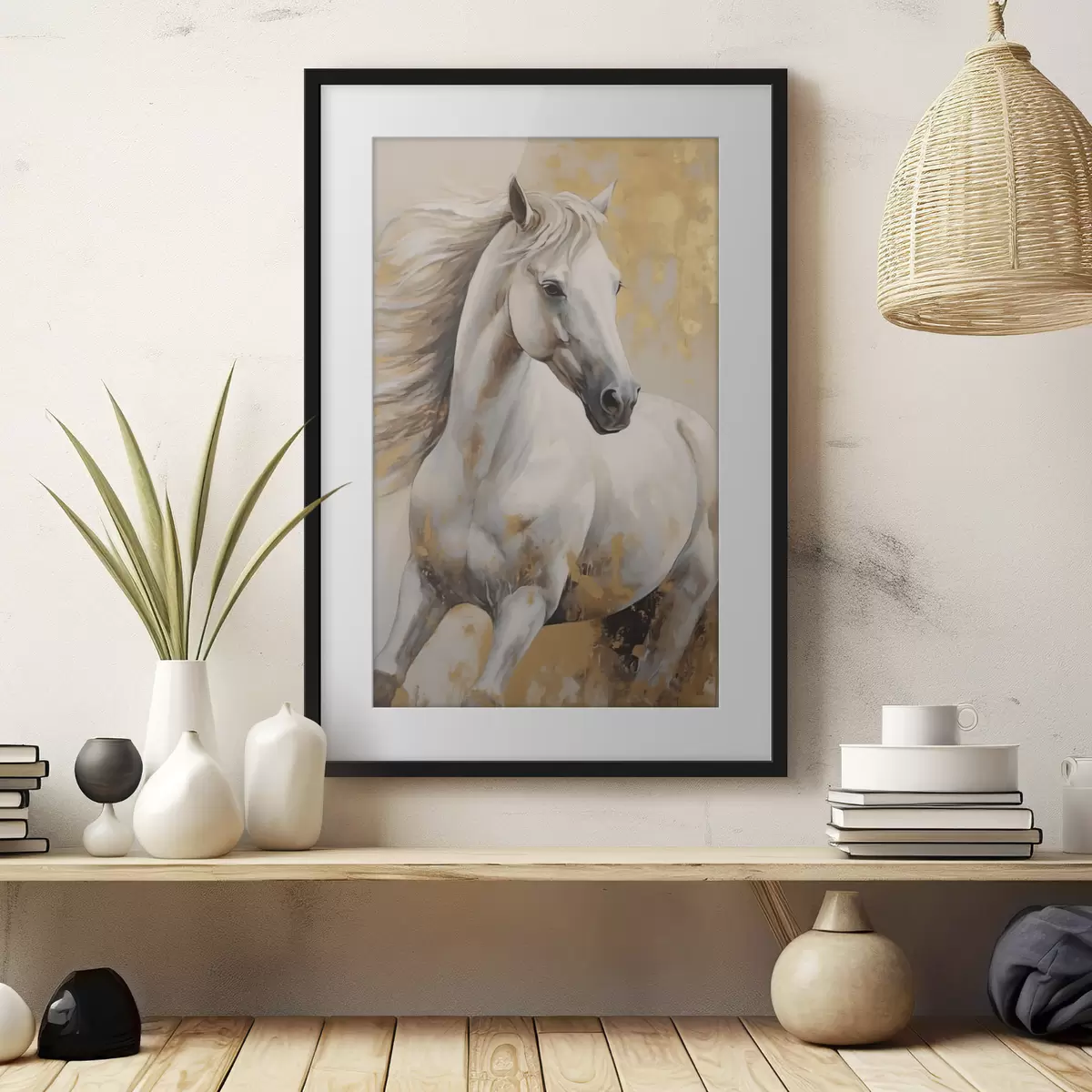 Poster Pferd und Leichtigkeit f50187