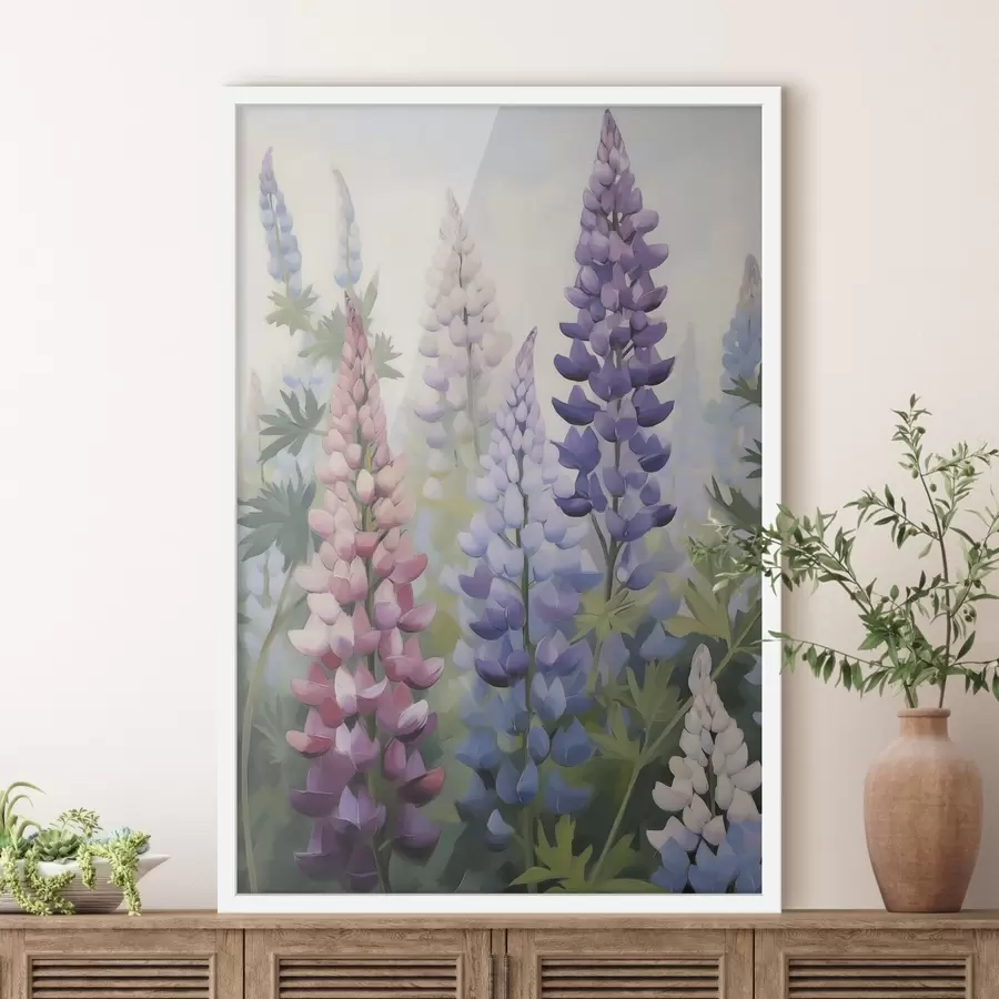 Fototapete Blumen, Imitationsgemälde f50198