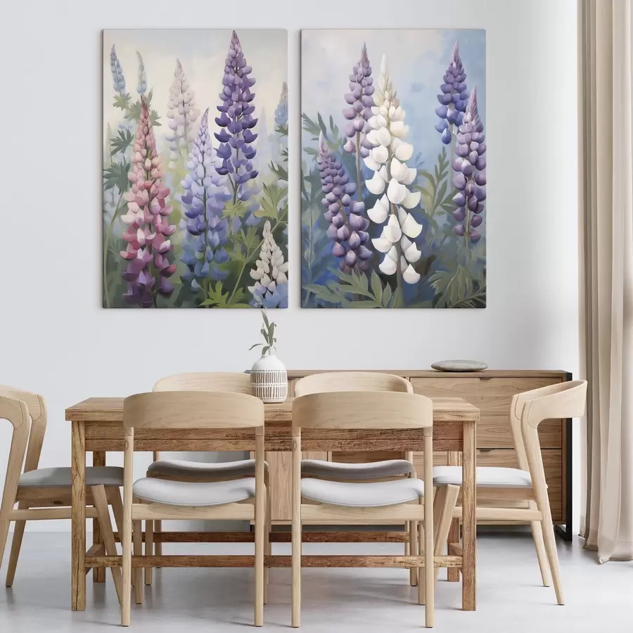 Fototapete Blumen, Imitationsgemälde m30826 