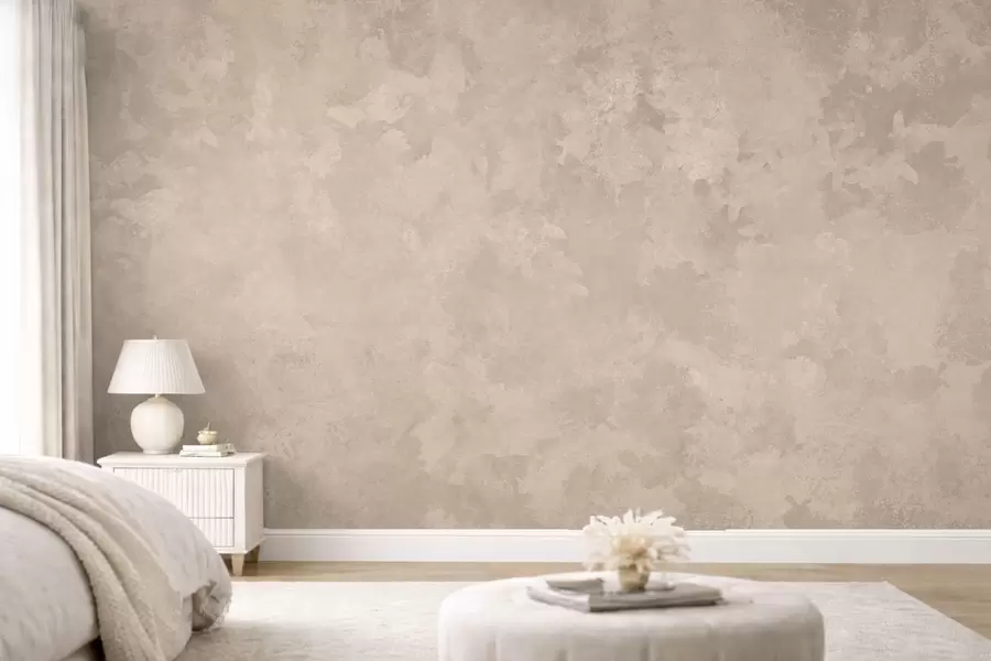 Fototapete Warme, mandelbeige Textur mit sanften, natürlichen Farbverläufen w05814