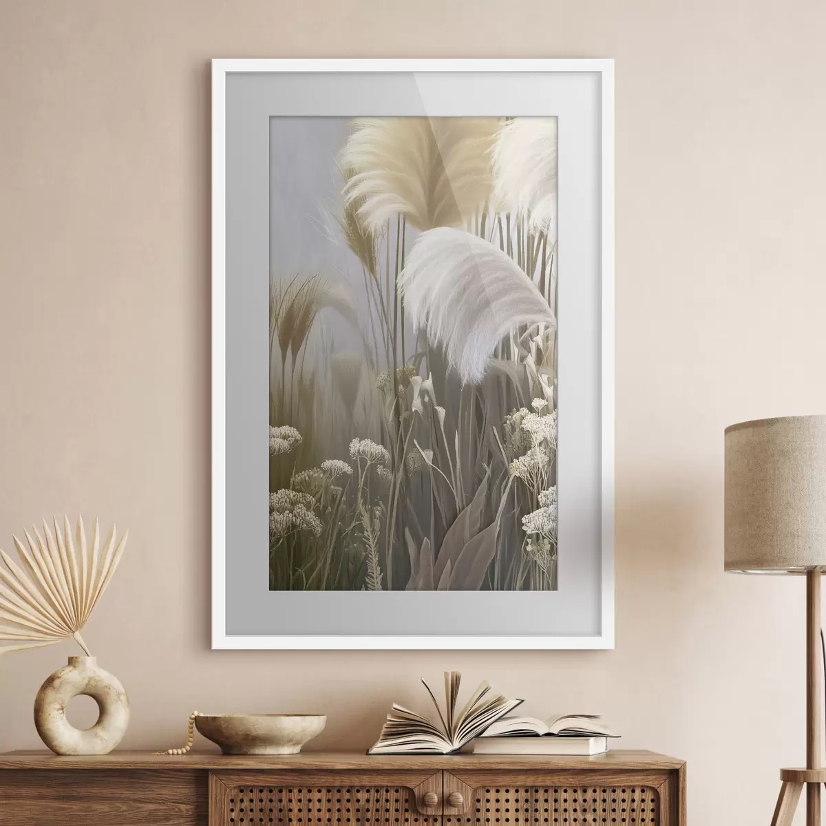 Poster Gräser und Umarmung f50169