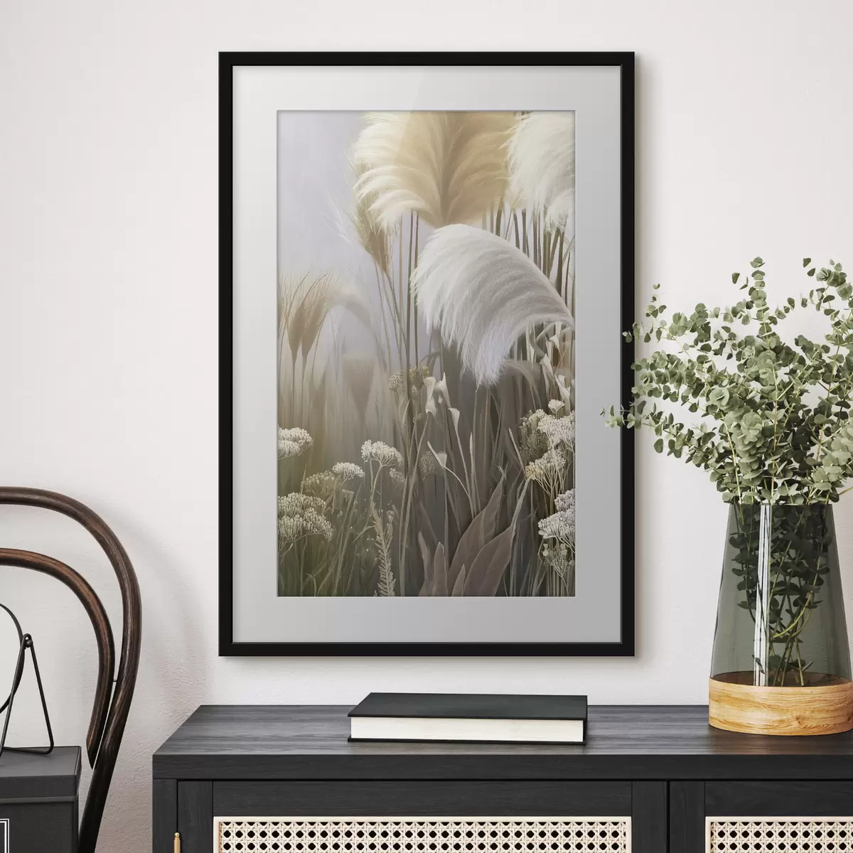 Poster Gräser und Umarmung f50169