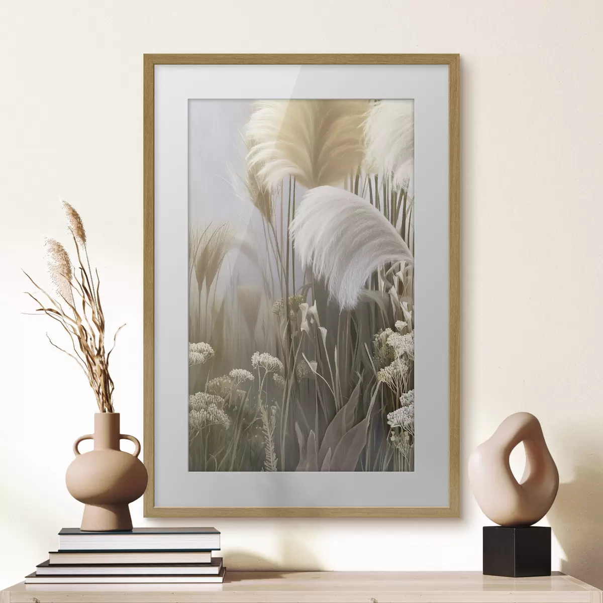 Poster Gräser und Umarmung f50169