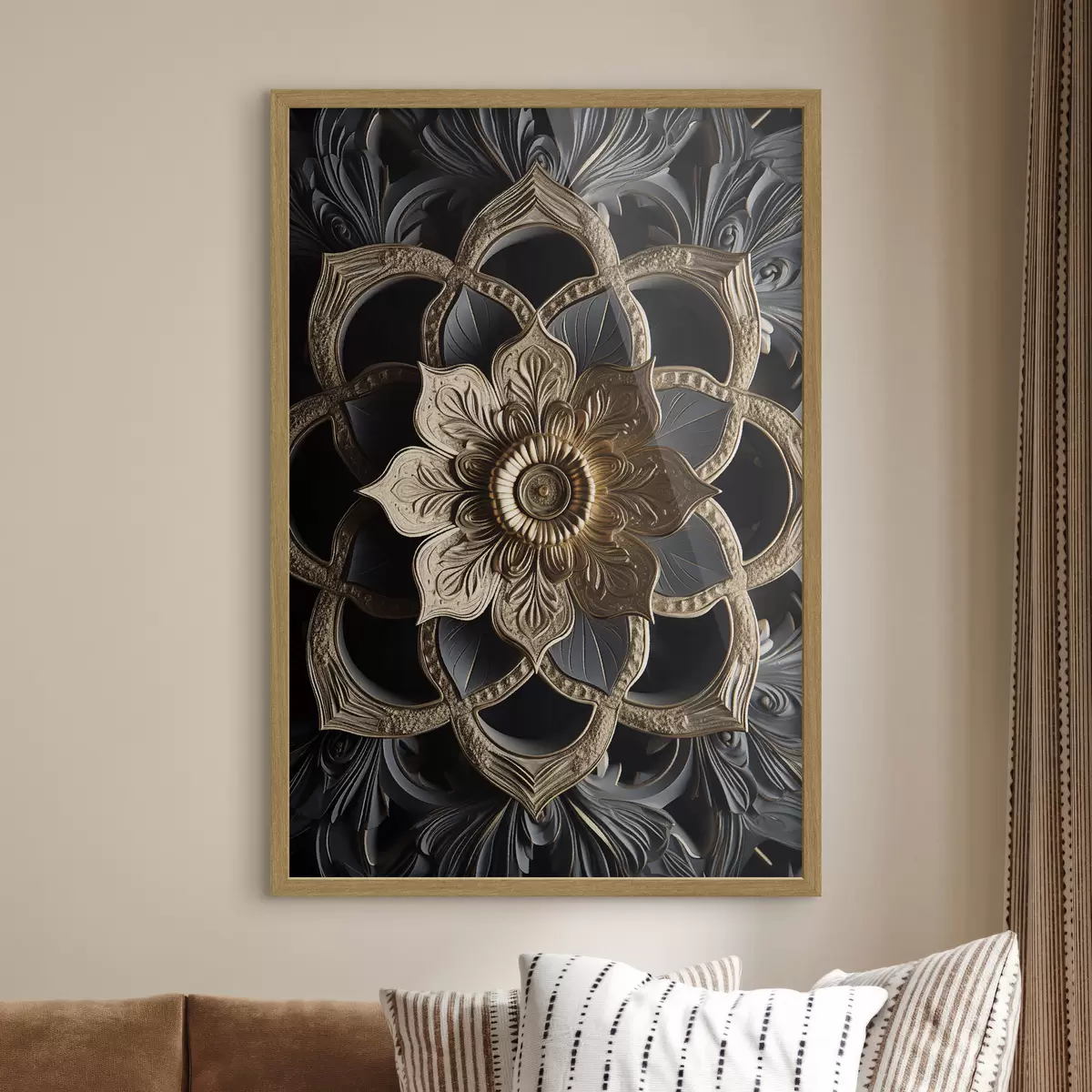 Poster Orientalisches Mandala f50170