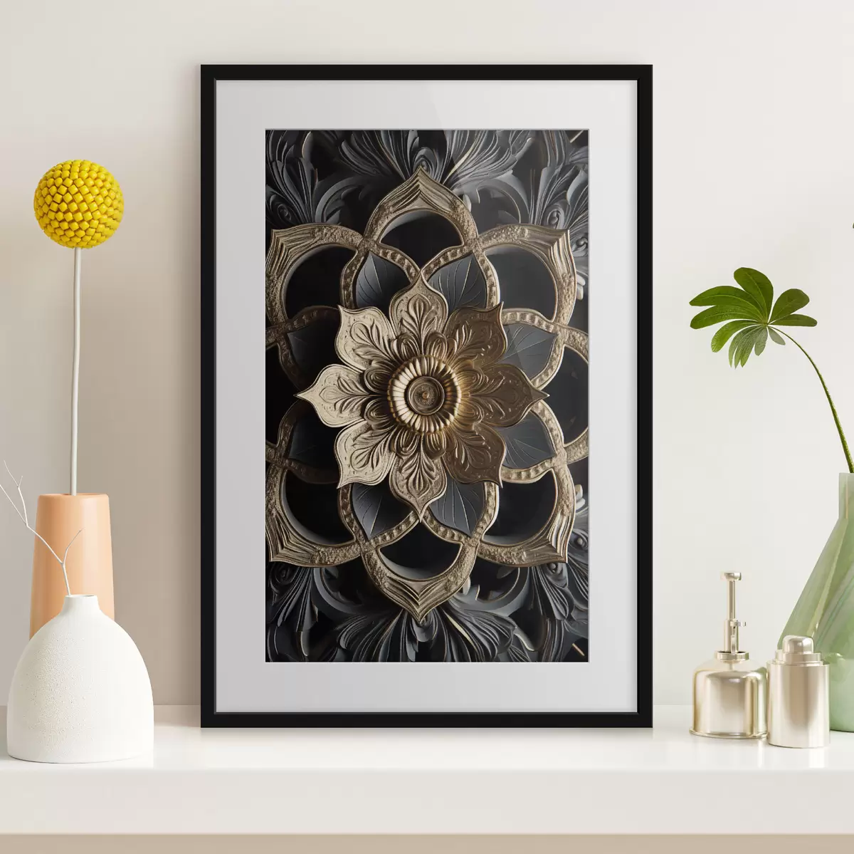 Poster Orientalisches Mandala f50170