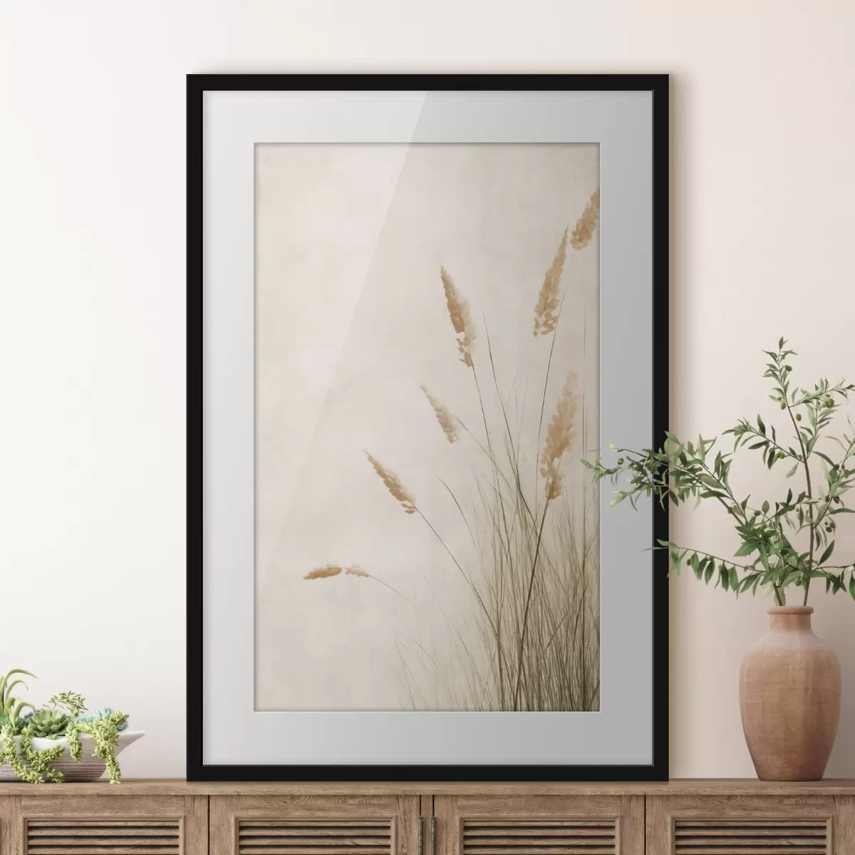 Poster Gräser und Inspiration f50203