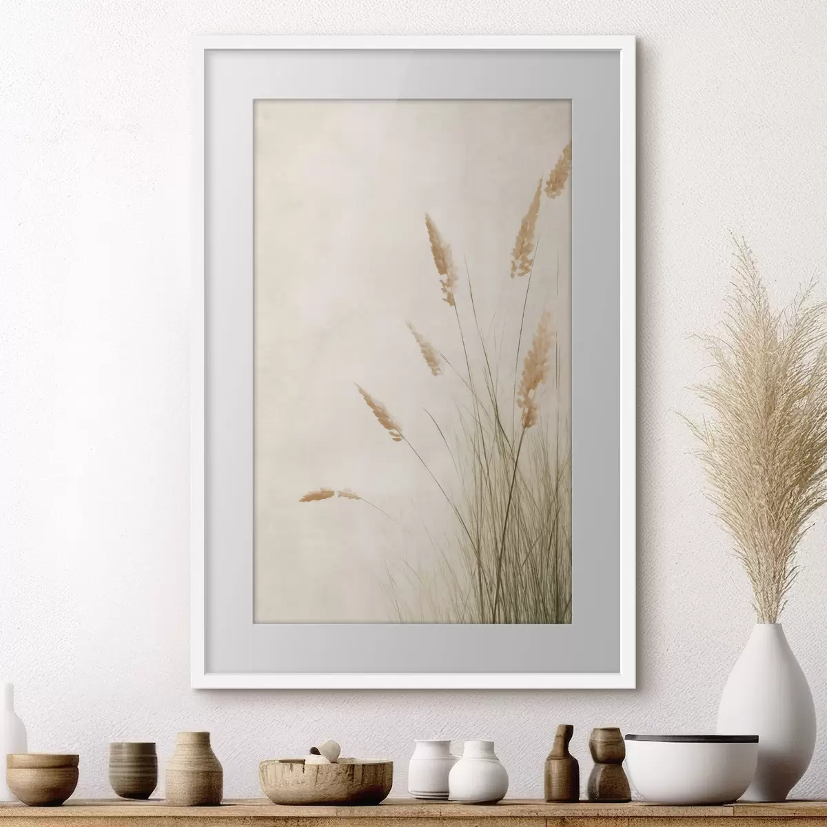 Poster Gräser und Inspiration f50203