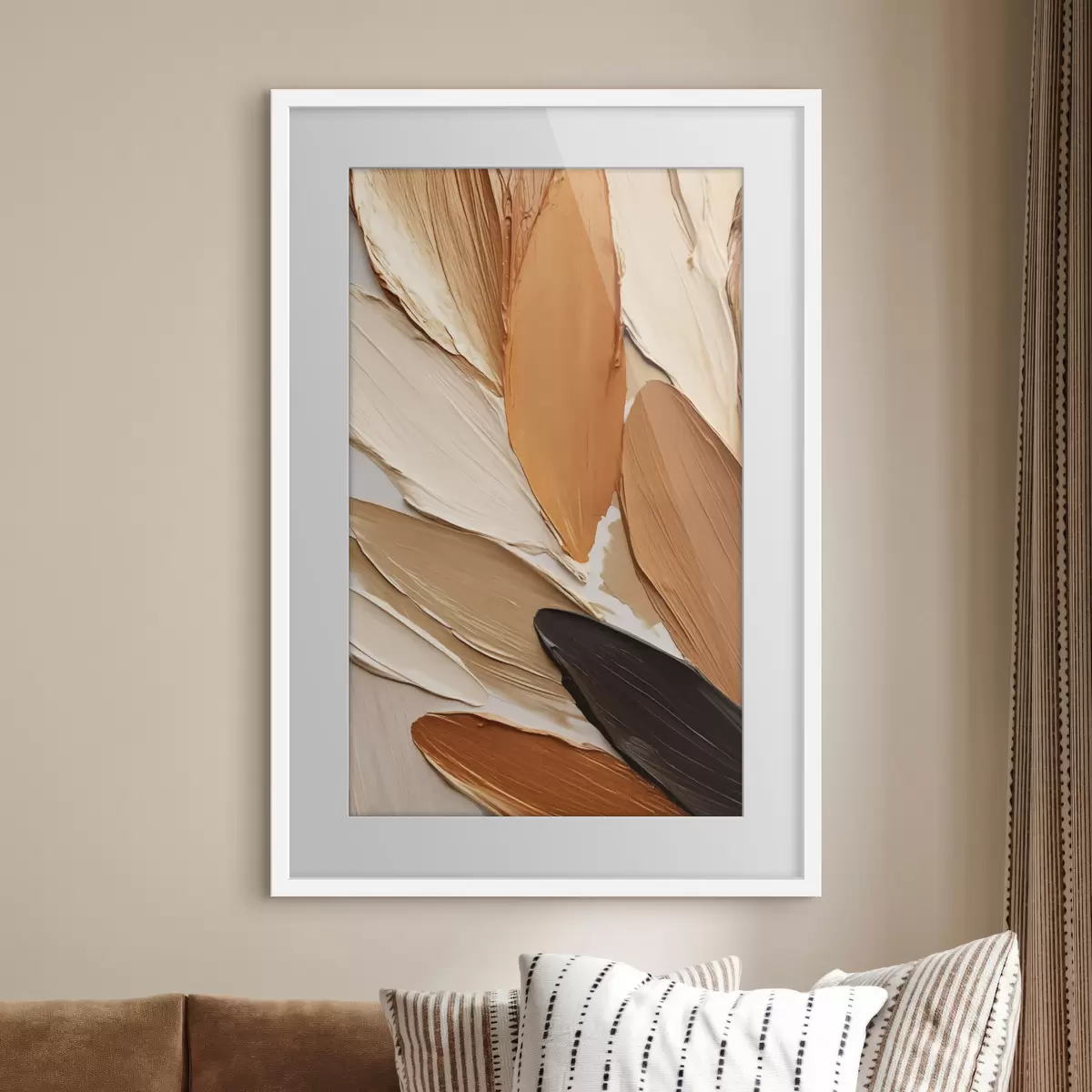 Poster Blütenblätter und Funke f50215