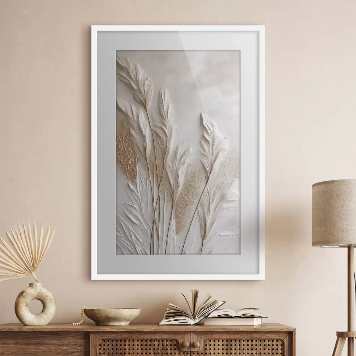 Poster Gräser und Augenblick f50219