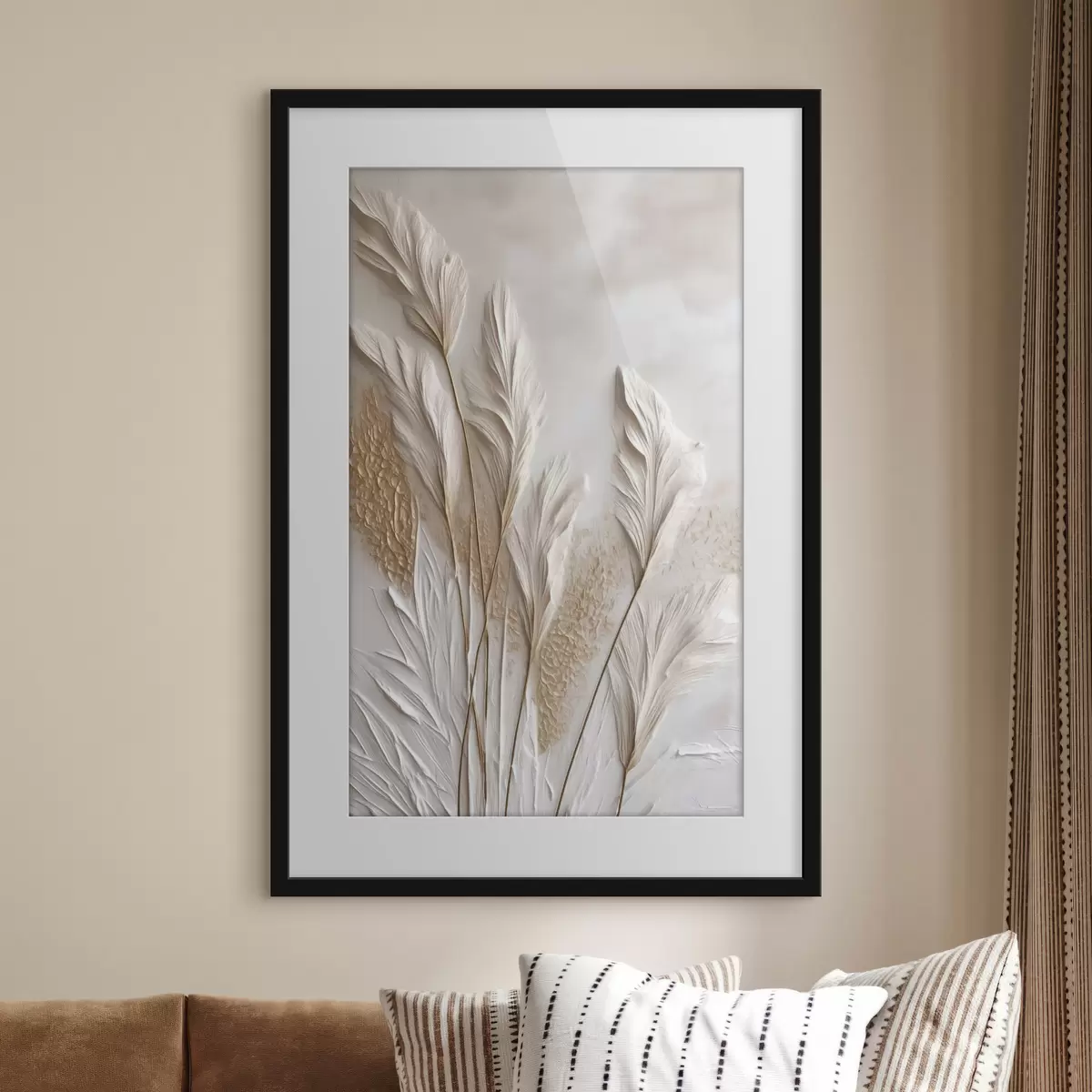 Poster Gräser und Augenblick f50219