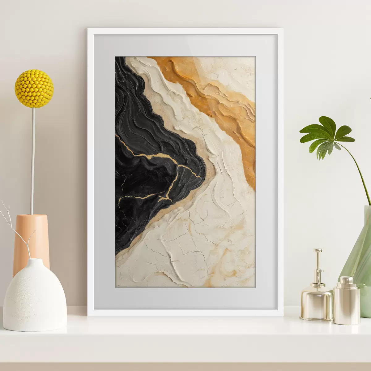 Poster Zartheit und Kontrast f50233