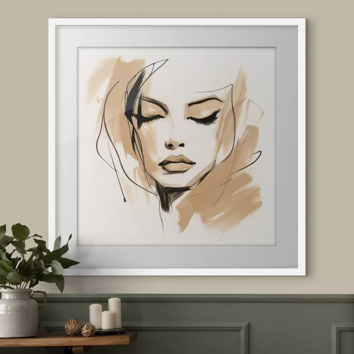 Poster Atem und Farben f50242